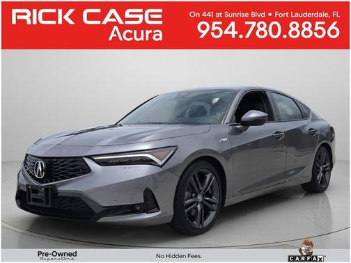 Liquid Carbon Metallic 2024 Acura Integra