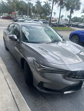 Liquid Carbon Metallic 2024 Acura Integra