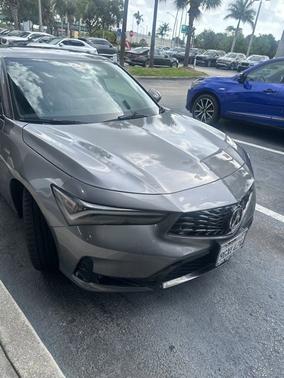 Liquid Carbon Metallic 2024 Acura Integra