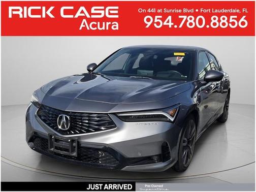 Liquid Carbon Metallic 2024 Acura Integra