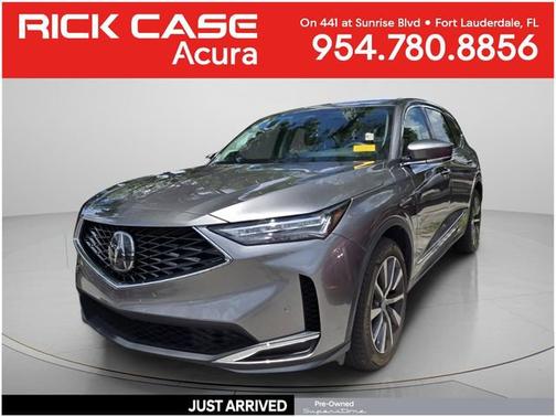 Liquid Carbon Metallic 2025 Acura MDX
