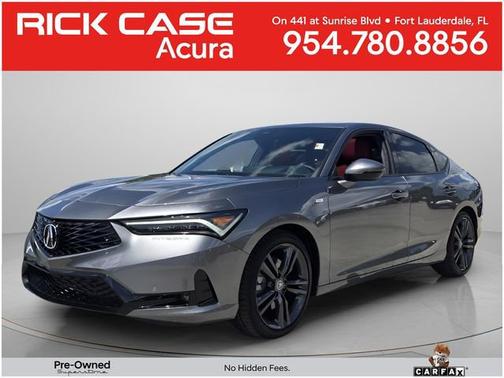 Liquid Carbon Metallic 2025 Acura Integra