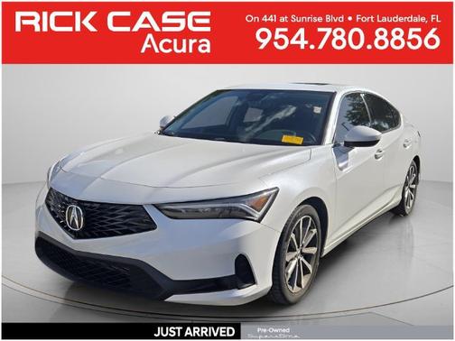 Platinum White Pearl 2024 Acura Integra