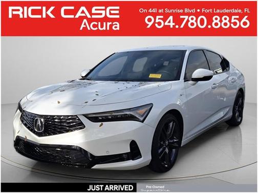 Platinum White Pearl 2025 Acura Integra