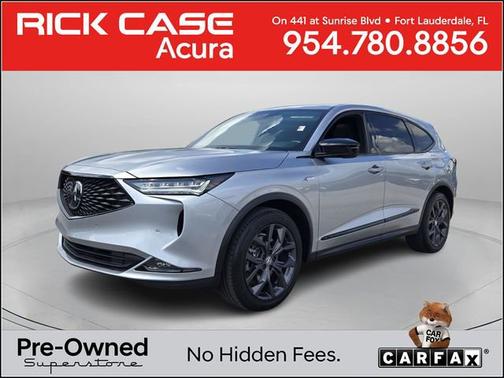 Lunar Silver Metallic 2024 Acura MDX