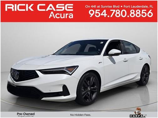 Platinum White Pearl 2023 Acura Integra