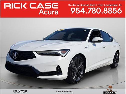 Platinum White Pearl 2023 Acura Integra