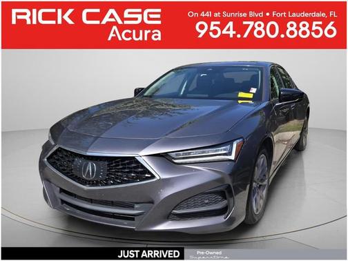 Modern Steel Metallic 2023 Acura TLX