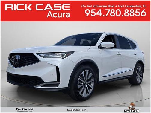 Platinum White Pearl 2025 Acura MDX