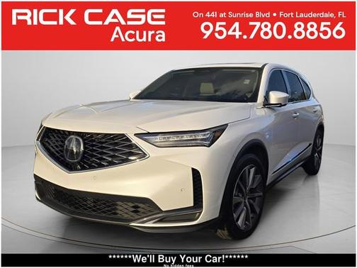 Platinum White Pearl 2025 Acura MDX