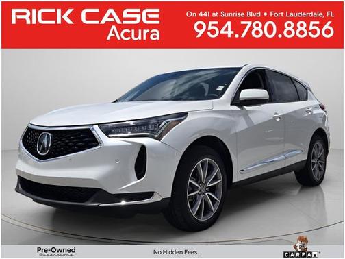 Platinum White Pearl 2023 Acura RDX SUV