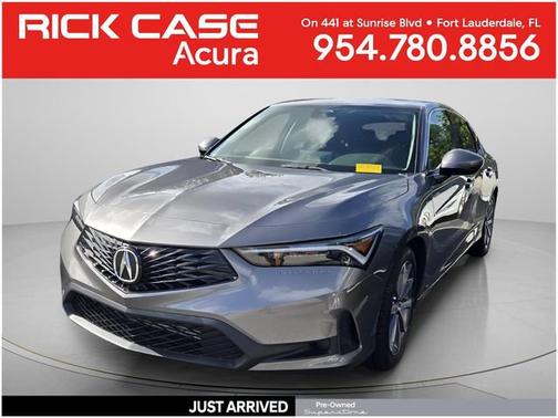 Liquid Carbon Metallic 2024 Acura Integra