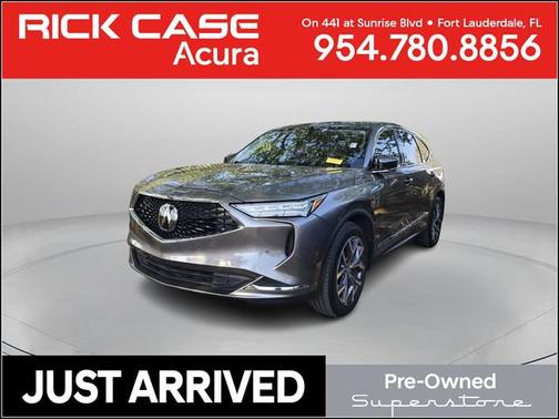 Liquid Carbon Metallic 2024 Acura MDX