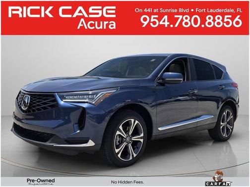 Canyon River Blue Metallic 2025 Acura RDX