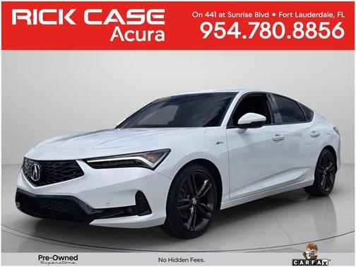 Platinum White Pearl 2024 Acura Integra
