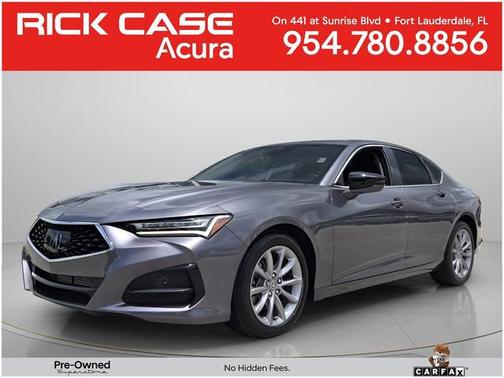 Modern Steel Metallic 2023 Acura TLX