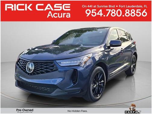 Canyon River Blue Metallic 2025 Acura RDX