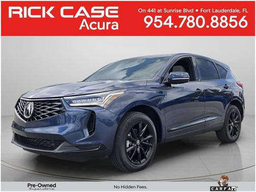 Canyon River Blue Metallic 2025 Acura RDX