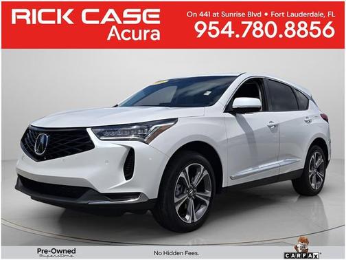 Platinum White Pearl 2025 Acura RDX
