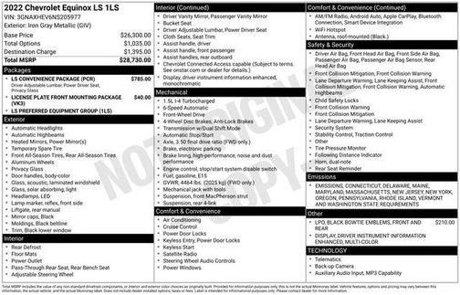 2022 Chevrolet Equinox LS