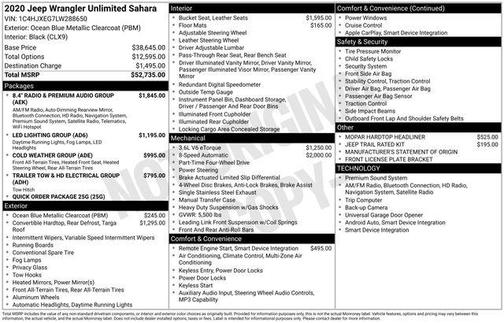 2020 Jeep Wrangler Unlimited Sahara