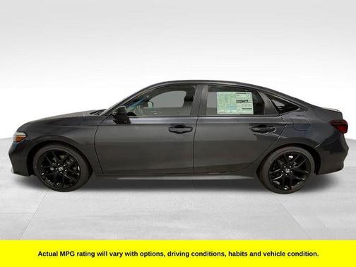 Meteorite Gray Metallic 2026 Honda Civic Sport