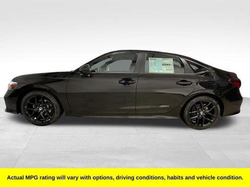 Crystal Black Pearl 2026 Honda Civic Sport