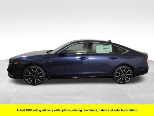 Canyon River Blue Metallic 2026 Honda Accord Hybrid Touring