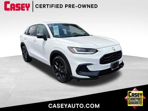 Platinum White Pearl 2025 Honda HR-V AWD Sport