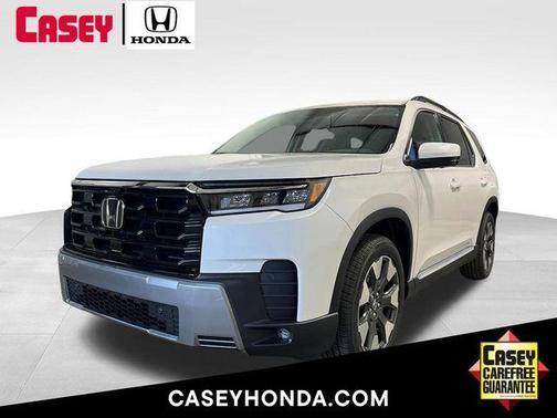 Platinum White Pearl 2026 Honda Pilot Elite