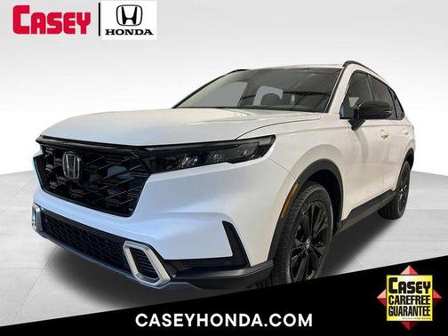 Platinum White Pearl 2026 Honda CR-V Hybrid Sport Touring AWD