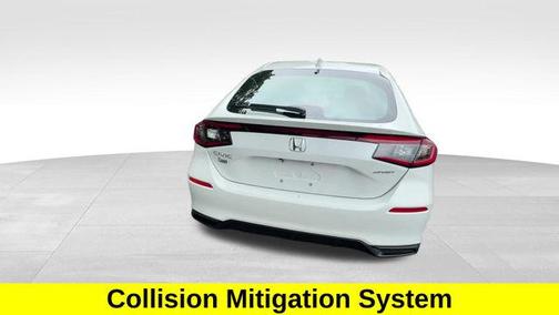 Platinum White Pearl 2025 Honda Civic Sport