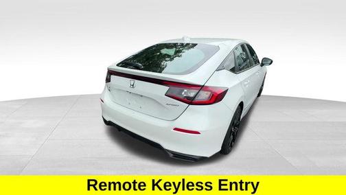 Platinum White Pearl 2025 Honda Civic Sport