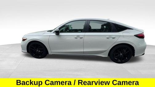 Platinum White Pearl 2025 Honda Civic Sport