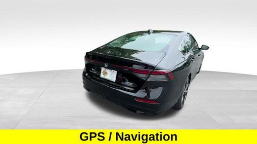 Crystal Black Pearl 2024 Honda Accord Hybrid Touring