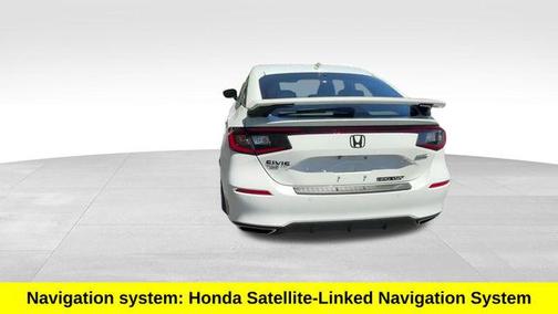 Platinum White Pearl 2023 Honda Civic Sport Touring