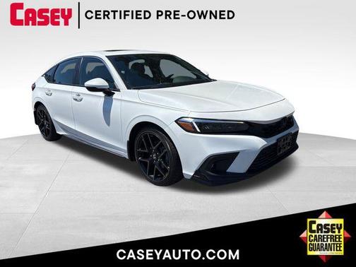 Platinum White Pearl 2023 Honda Civic Sport Touring