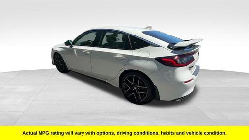 Platinum White Pearl 2023 Honda Civic Sport Touring