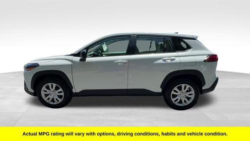 Wind Chill Pearl 2025 Toyota Corolla Cross L