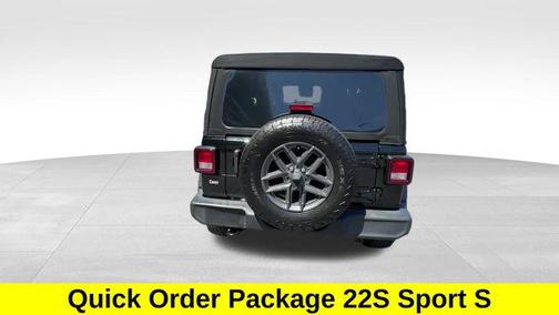 Black Clearcoat 2024 Jeep Wrangler Sport S