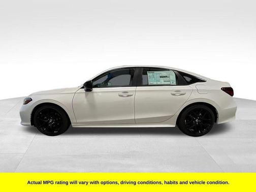 Platinum White Pearl 2026 Honda Civic Sport