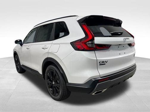 Platinum White Pearl 2026 Honda CR-V Hybrid Sport Touring