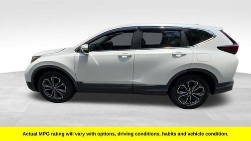 Platinum White Pearl 2021 Honda CR-V EX