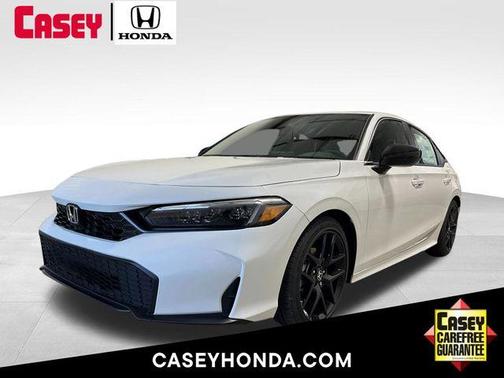 Platinum White Pearl 2026 Honda Civic Sport