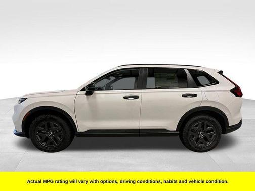 Platinum White Pearl 2026 Honda CR-V Hybrid TrailSport AWD