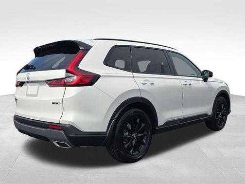 Platinum White Pearl 2026 Honda CR-V Hybrid Sport-L FWD