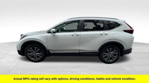 Platinum White Pearl 2022 Honda CR-V AWD Touring