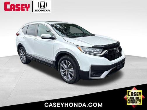 Platinum White Pearl 2022 Honda CR-V AWD Touring