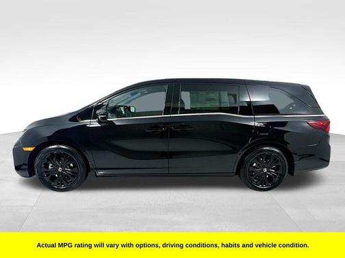 Crystal Black Pearl 2026 Honda Odyssey Sport-L