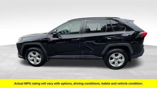 Midnight Black Metallic 2021 Toyota RAV4 XLE
